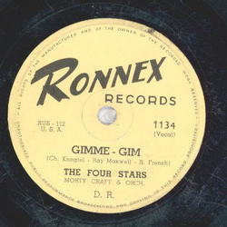 The Four Stars - Day By Day / Gimme-Gim