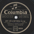 Piccadilly Revels Band - Just Like A Butterfly / My Blue...
