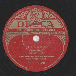 Don Redman - Song Of The Weeds / I Heard