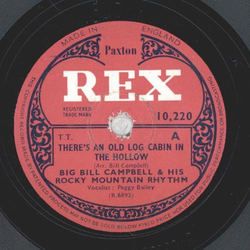 Peggy Bailey - Theres an old log Cabin in the Hollow / Im...