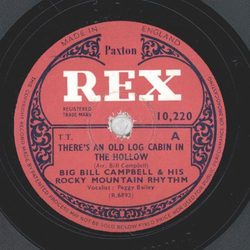 Peggy Bailey - Theres an old log Cabin in the Hollow / Im rockin to the Rockies