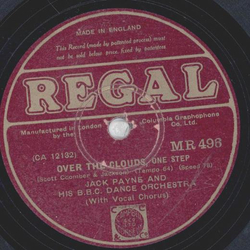The Raymond Dance Orchestra - Lido Lady - A Tiny Flat Near Soho Square  / Here In My Arms