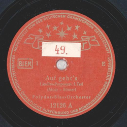 Polydor Blasorchester - Auf geht´s Teil 1. / Teil 2.