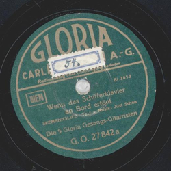 Die 5 Gloria Gesangs-Gitarristen - Wenn das...