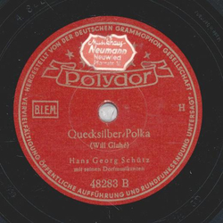 Hans Georg Schtz - Schabernack / Quecksilber Polka