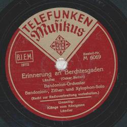 Bandonion, Zither und Xylophon Solo - Erinnerung an Berchtesgaden / Klnge vom Knigssee