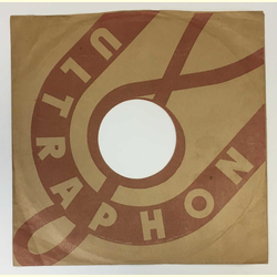Original Ultraphon Cover fr 25er Schellackplatten A3 C