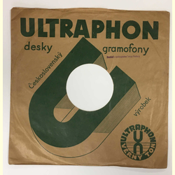 Original Ultraphon Cover f�r 25er Schellackplatten A10 C