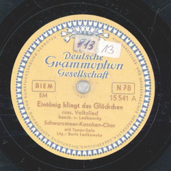 Schwarzmeer-Kosaken-Chor - Eintnig klingt das Glckchen / Stenka Rasin