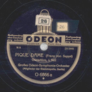 Großes-Odeon-Symphonie-Orchester - Pique Dame, Ouvertüre...