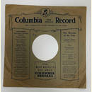 Original Columbia Cover fr 25er Schellackplatten A18 C
