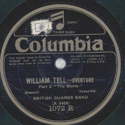 British Guards Band - William Tell, Ouvertre Part I und II