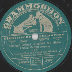 Basilica-Chor, Sprecherin Ilse Fischer-Ramin - Erzengel...