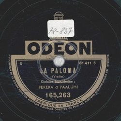 Fereira & Paaluh! -La Paloma / Maria, Mari 