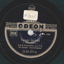 Bernhard Ette - Tango Bolero / Marietta