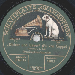 Grammophon-Orchester - Orpheus in der Unterwelt, Ouvertre Teil I und II