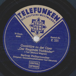Berliner Philharmoniker - Ouvertre zu der Oper  Der fliegende Hollnder  1. Teil / 2. Teil