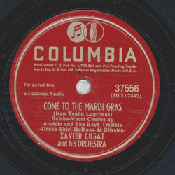 Xavier Cugat und sein Orchester - Miami Beach Rhumba / Come To The Mardi Gras