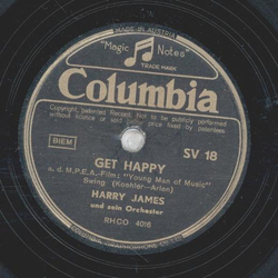 Harry James - Melancholy Rhapsdoy / Get Happy