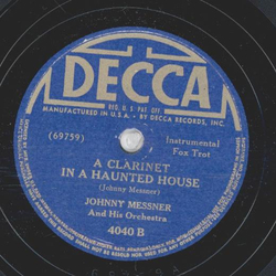 Johnny Messner - Concerto For Two / A Clarinet In Haunted House