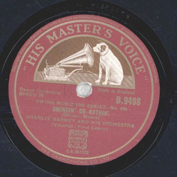 Charlie Barnet - Pomton Turnpike / Swingin On Nothin