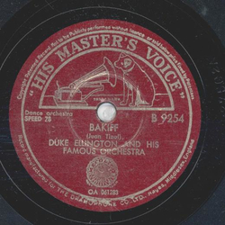 Duke Ellington - Bakiff / The Giddybug Gallop