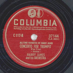 Harry James - Concerto For Trumpet / The Flight Of The Bumble Bee