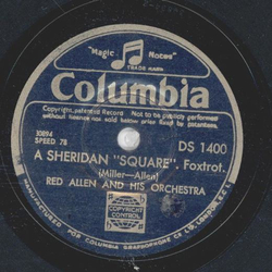Red Allen - A Sheridan  Square  / Indiana