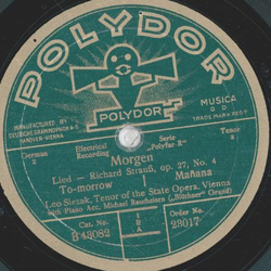 Max Hansen - Wien, die Stadt der Lieder / Ohne dich kann...