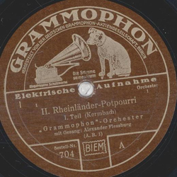 Alexander Flessburg - 2. Rheinländer Potpourri Teil I und II