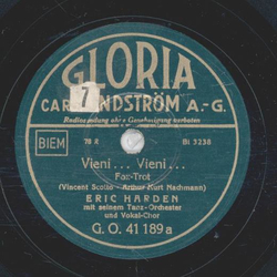Eric Harden - Vieni, Vieni / The Donkey Serenade