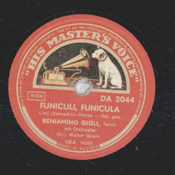 Beniamino Gigli - Funiculi, Funicula / Suonno