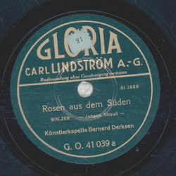 Knstlerkapelle  Bernard Derksen - Rosen aus dem Sden /...