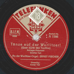 Ernst Fischer an der Wurlitzer-Orgel - Tnze auf der Wurlitzer! 