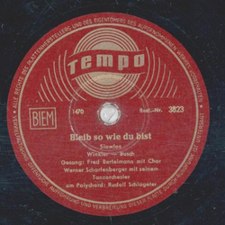 Fred Bertelmann mit Chor - Bleib so wie du bist / Ein Haus in Havanna