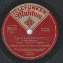 Adalbert Lutter mit seinem Tanzorchester - Spatzenkonzert...