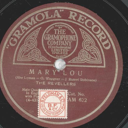 The Revellers - Mary Lou / I Know That You Know