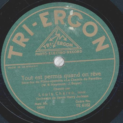 Louis Charco - Avoir un bon Copain / Tout est permis quand on reve