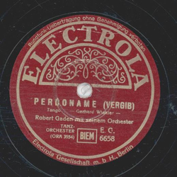 Robert Gaden - Turnier-Tango / Perdoname