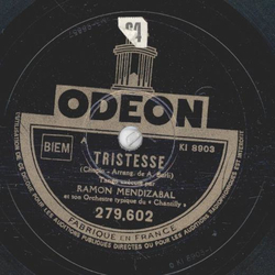 Ramon Mendizabal - Tristesse / Rve DAmour