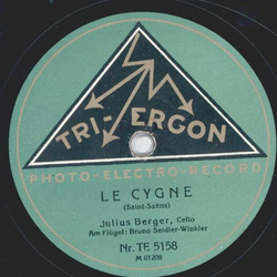Julius Berger - Du bist die Ruh / Le Cygne
