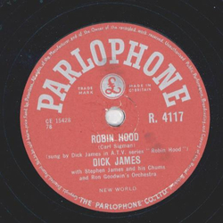 Dick James - The Ballad Of Davy Crockett / Robin Hood