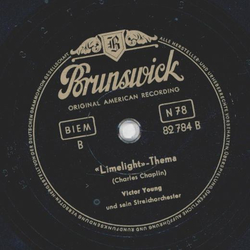 Victor Young - The Melba Waltz / Limelight Thema