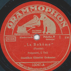 Deutsches Künstler Orchester - La Bohéme, Potpourri