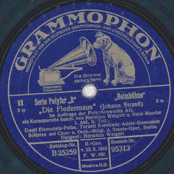 Hermann Weigert - Die Fledermaus ( 4 Platten)