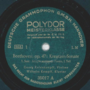Georg Kuhlenkampff, Wilhelm Kempff - Beethoven op. 47:...