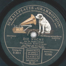 Heinrich Schlusnus - Die Nacht / Das Geheimniss
