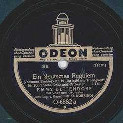 Emmy Bettendorf - Ein deutsches Requiem, Teil I und II