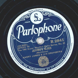 Harry James - Jeffries Blues / Sharp As A  Tack