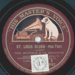Paul Whiteman - Trudy / St. Louis Blues 